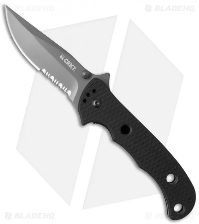CRKT Hammond Cruiser LAWKS Liner Lock Knife (3.25" Gray Serr) 7912GK 1 CRKT Hammond Cruiser LAWKS Liner Lock Knife (3.25" Gray Serr) 7912GK