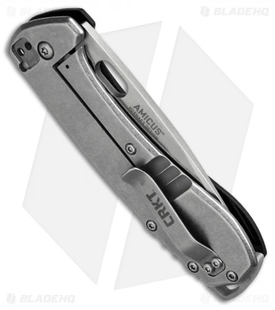 CRKT Vox Amicus Compact Frame Lock Knife Black G-10 (3" Stonewash) 5441 3 CRKT Vox Amicus Compact Frame Lock Knife Black G-10 (3" Stonewash) 5441 - Image 3
