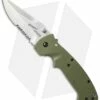 CRKT Crawford Kasper Liner Lock Knife OD Green Zytel (3.75" Satin Serr) 6783SOD