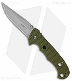 CRKT Hammond Cruiser LAWKS Liner Lock Knife OD Green (3.75" Bead Blast) 7904DG