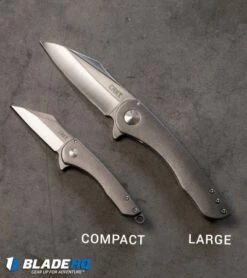 CRKT Jettison Frame Lock Flipper Knife (3.25" Stonewash) 6130 -Kershaw Sales Shop crkt jettison knife size comparison bp