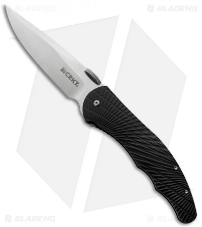 CRKT MJ Lerch Enticer Spring Assisted Knife (3.24" Satin) 1060 1 CRKT MJ Lerch Enticer Spring Assisted Knife (3.24" Satin) 1060