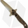 CRKT Carson M16-13DSFG Tanto Flipper Knife Desert Tan G-10 (3.5" Serr)