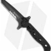 CRKT Carson M16-13SFG Special Forces Tanto Flipper Knife G-10 (3.5" Black Serr)