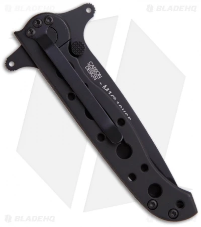 CRKT Carson M16-10KSF Special Forces Tanto Frame Lock Knife (3" Black Serr) 2 CRKT Carson M16-10KSF Special Forces Tanto Frame Lock Knife (3" Black Serr) - Image 2