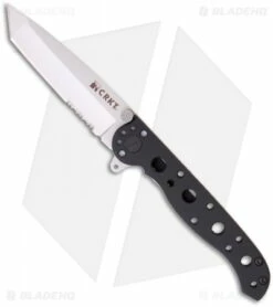CRKT Carson M16-10KSF Tanto Frame Lock Knife (3" Bead Blast Serr) M16-10S
