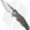 CRKT Ken Onion Outrage Liner Lock Knife Gray Aluminum (3.25" Satin) K320GXP