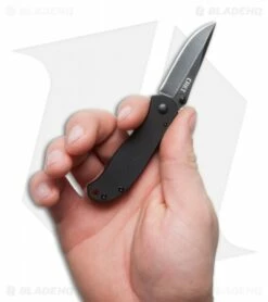 CRKT Pazoda Compact Frame Lock Knife Black G-10 (2.1" Black) 6440KS -Kershaw Sales Shop crkt pazoda g10 sw 6440ks hand cm