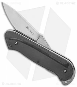 CRKT Rollock Pocket Knife Black Translucent (2.25" Polish) 5202K -Kershaw Sales Shop crkt rollock black 5212k half open cm