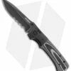 CRKT Ruger Knives All-Cylinders Liner Lock Knife G-10 (4" Black SW Serr) R2002K