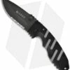 CRKT Ryan Seven Liner Lock Knife (3.375" Black Serr) 6813Z