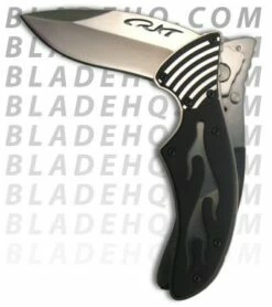 CRKT Fulcrum Flame Folding Knife (2.75" Satin) 7406 5 CRKT Fulcrum Flame Folding Knife (2.75" Satin) 7406 -Kershaw Sales Shop crktfulcrumcarvedinprocess