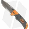 Gerber Bear Grylls Scout Lockback Knife (3.63" Gray Serr) 31-000754