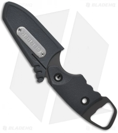 Gerber Epic Fixed Blade Knife (3.45" Gray Serr) 0176 3 Gerber Epic Fixed Blade Knife (3.45" Gray Serr) 0176 - Image 3