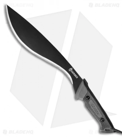 Gerber Gator Kukri Machete (12" Black) 1 Gerber Gator Kukri Machete (12" Black)