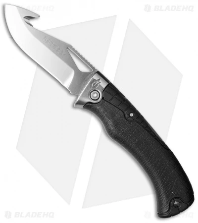 Gerber Gator Premium Folder Gut Hook Knife (3.6" Polish) 30-001086 1 Gerber Gator Premium Folder Gut Hook Knife (3.6" Polish) 30-001086