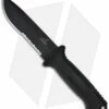 Gerber Prodigy Combat Knife Black Fixed Blade (4.75" Black Serr) 22-41121
