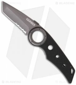 Gerber Remix Tanto Liner Lock Knife (3" Gray Serr) 0433