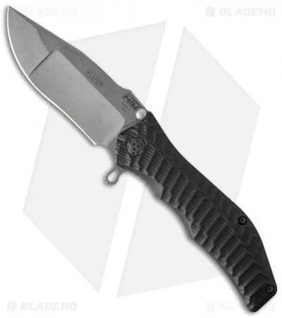 HTM Gun Hammer Bowie Spring Assisted Knife (3.5" BB Compound) 1 HTM Gun Hammer Bowie Spring Assisted Knife (3.5" BB Compound)