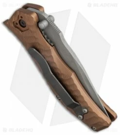 HTM Darrel Ralph Gun Hammer Tanto Spring Assisted Knife Copper (3.5" Gray) -Kershaw Sales Shop htm gun hammer copper tanto concrete bhq 36301 cm side