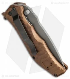 HTM Darrel Ralph Gun Hammer Torpedo Spring Assisted Knife Copper (3.5" Gray) -Kershaw Sales Shop htm gun hammer copper torpedo bhq 36299 cm side