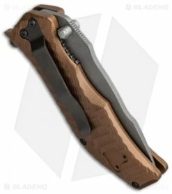 HTM Darrel Ralph Gun Hammer Trident Spring Assisted Knife Copper (3.5" Gray) 5 HTM Darrel Ralph Gun Hammer Trident Spring Assisted Knife Copper (3.5" Gray) -Kershaw Sales Shop htm gun hammer copper trident bhq 36302 cm side