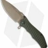 HTM Darrel Ralph Gun Hammer Torpedo Spring Assisted Knife OD Green (3.5" FDE)