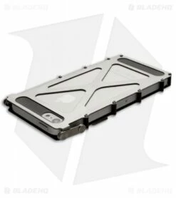 CRKT INoxCase Stainless Steel IPhone 5 Case 360° Cover INOX5SX 5 CRKT INoxCase Stainless Steel IPhone 5 Case 360° Cover INOX5SX -Kershaw Sales Shop inox inoxcase iphone5 stainless steel satin 360 inox5sx back