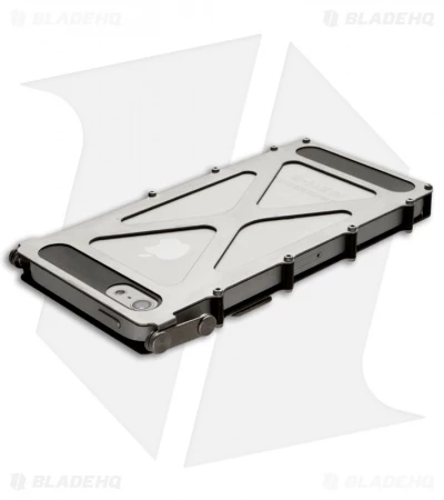 CRKT INoxCase Stainless Steel IPhone 5 Case 360° Cover INOX5SX 3 CRKT INoxCase Stainless Steel IPhone 5 Case 360° Cover INOX5SX - Image 3