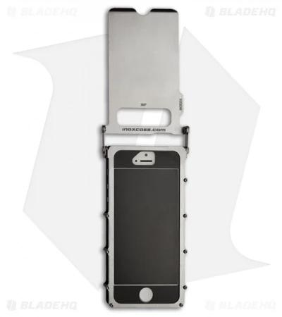 CRKT INoxCase Stainless Steel IPhone 5 Case 360° Cover INOX5SX 2 CRKT INoxCase Stainless Steel IPhone 5 Case 360° Cover INOX5SX - Image 2