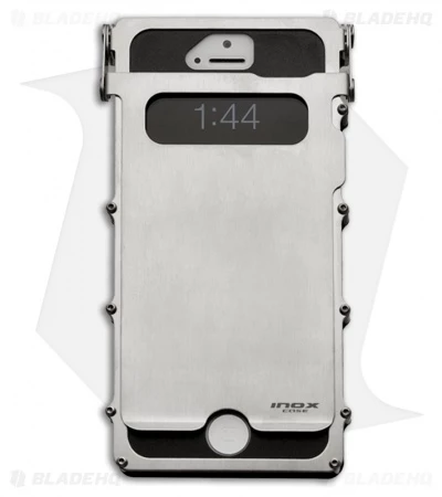 CRKT INoxCase Stainless Steel IPhone 5 Case 360° Cover INOX5SX 1 CRKT INoxCase Stainless Steel IPhone 5 Case 360° Cover INOX5SX