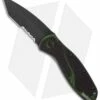 Kershaw Blur Tanto Assisted Opening Knife Green (3.375" Black Serr) 1670BGTST