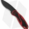 Kershaw Blur Assisted Opening Knife Red (3.375" Black Serr) 1670RDBLKST