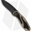 Kershaw Blur Assisted Opening Knife Desert Sand (3.375" Black) 1670DSBLK