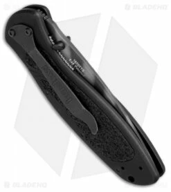 Kershaw Blur Tanto Assisted Opening Knife Black (3.375" Tiger Stripe) 1670TTS -Kershaw Sales Shop kershaw blur bdz1 1670tts black BHQ 37098 dl side