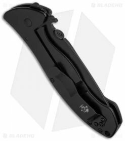 Kershaw Emerson CQC-9K Liner Lock Knife Black G-10 (3.5" Black) 6045BLK -Kershaw Sales Shop kershaw emerson cqc 9k 6045blk bhq 34467 cm side