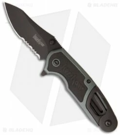 Kershaw Funxion EMT Assisted Opening Knife (3" Black Serr) 8100GRYST