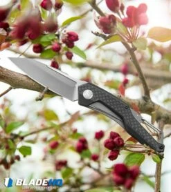 Kershaw Reverb Frame Lock Knife Carabiner Carbon Fiber/G-10 (2.5" Two-Tone) 1220 -Kershaw Sales Shop kershaw reverb 1220 BHQ 52167 spring dl