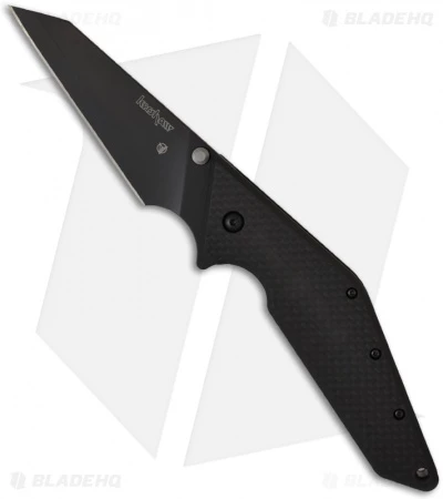 Kershaw Tilt Knife W/ Carbon Fiber (4" Composite Plain) 4001 1 Kershaw Tilt Knife W/ Carbon Fiber (4" Composite Plain) 4001