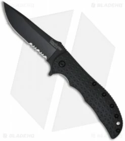 Kershaw Volt II Assisted Opening Knife Black (3.25" Black Serr) 3650CKTST