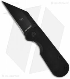 Meyerco Dirk Pinkerton Wharning Spring Assisted Knife (3" Black)