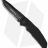 Meyerco Yakuza Spring Assisted Knife (3.25" Black Serr)