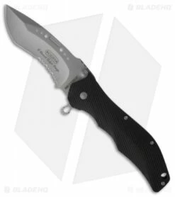 Meyerco Maxx-Q Spring Assisted Knife G-10 (3.25" Bead Blast Serr)