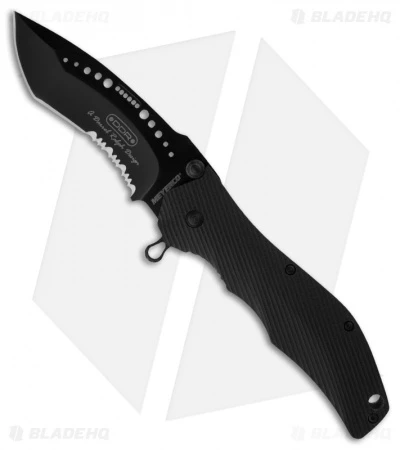 Meyerco Maxx-Q Spring Assisted Knife G-10 (3.25" Black Serr) 1 Meyerco Maxx-Q Spring Assisted Knife G-10 (3.25" Black Serr)