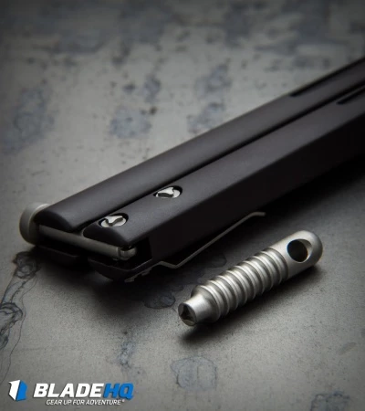 Microtech Tachyon III Balisong Butterfly Knife (4.5" Stonewash) 173-10 4 Microtech Tachyon III Balisong Butterfly Knife (4.5" Stonewash) 173-10 - Image 4