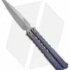 Pro-Tech FlyFather Balisong Butterfly Knife W/ Clip (4.25" Stonewash)