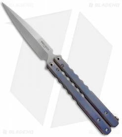 Pro-Tech FlyFather Balisong Butterfly Knife W/ Clip (4.25" Stonewash)
