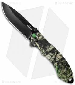Remington Sportsman FAST 2.0 Spring Assisted Knife Camo (3.5" Black) R11618