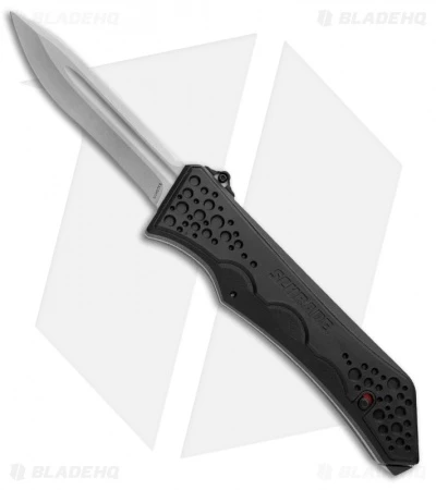 Schrade Spear Point OTF Spring Assisted Knife (3.5" Bead Blast) SCHOTF6 1 Schrade Spear Point OTF Spring Assisted Knife (3.5" Bead Blast) SCHOTF6