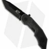 Smith & Wesson MAGIC Spring Assist Tanto Knife (3" Black Plain) SWMP3B